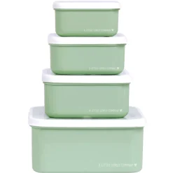 A Little Lovely Company Lunchbox & Snackbox Forest Friends