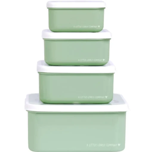 A Little Lovely Company Lunchbox & Snackbox Forest Friends