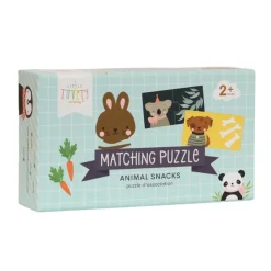 A Little Lovely Company Matching Puzzel Dieren Snacks