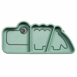 Antislip Siliconen Snackbord Croco Groen Done By Deer