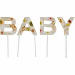 Baby Bloemen Taarttopper | Ginger Ray - Sierlijk & Natuurlijk