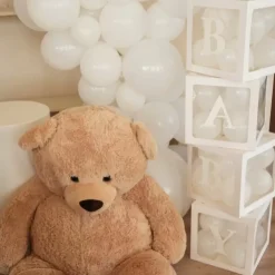 Baby Blokken Met Ballonnen Botanical Baby (4St) Ginger Ray