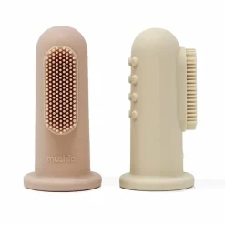 Baby Tandenborstel Shifting Sand/Blush Mushie & Co