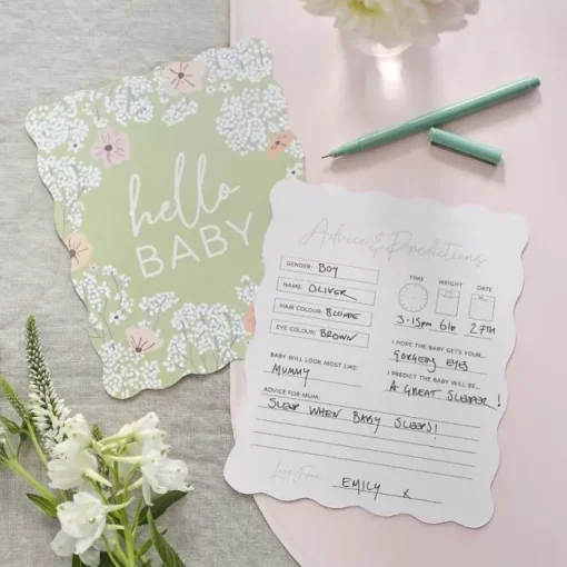 Babyshower Invulkaarten | Ginger Ray - Speels & Lief