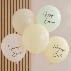 Ballonenmix Happy Easter (5St) Hey Bunny Ginger Ray