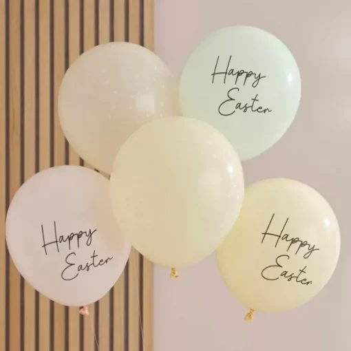 Ballonenmix Happy Easter (5St) Hey Bunny Ginger Ray