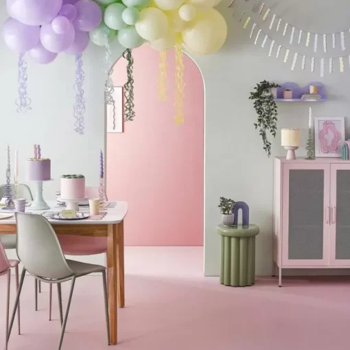 Ballonnenboog Met Tassels Pastel Wave Ginger Ray