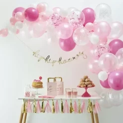 Ballonnenboog Roze Ginger Ray
