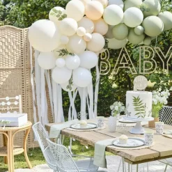 Ballonnenboog Saliegroen & Nude Botanical Baby Ginger Ray