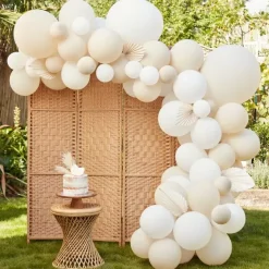 Ballonnenboog White & Cream Ginger Ray