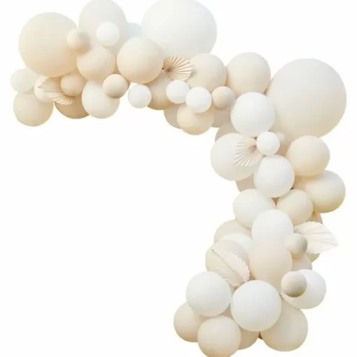 Ballonnenboog White & Cream Ginger Ray