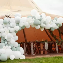 Ballonnenboog White & Sage Ginger Ray