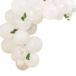 Ballonnenboog Wit Met Eucalyptus Ginger Ray