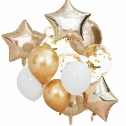 Ballonnenmix Goud Mix It Up (12St) Ginger Ray