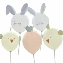 Ballonnenset Pasen Hop Hop Hooray (5St) Ginger Ray