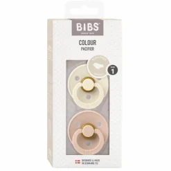 Bibs Anatomische Fopspenen Ivory/Blush