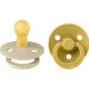 Bibs Fopspenen Set Vanilla/Mustard (0-6M)