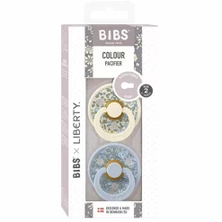 Bibs X Liberty Londen Fopspenen Eloise Dusty Blue