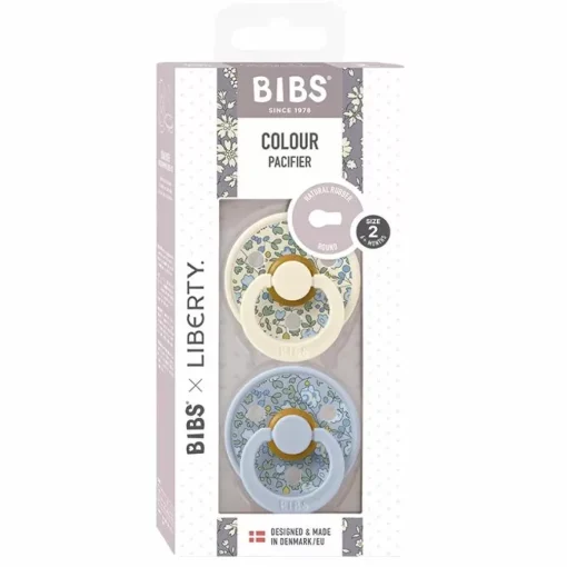 Bibs X Liberty Londen Fopspenen Eloise Dusty Blue