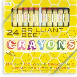 Bijenwas Krijtes Briljant Bee (24St) Ooly