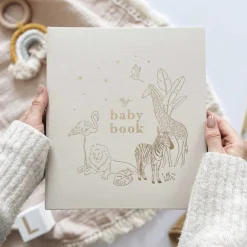 Blush & Gold Invulboek My Baby Book Safari