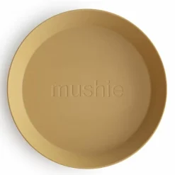 Borden Rond Mosterd (2St) Mushie