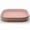 Borden Vierkant Blush (2St) Mushie