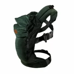 Bykay Draagzak Click Carrier Classic Velvet Bottle Green