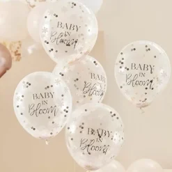 Confettiballonnen Floral Baby In Bloom (5St) Ginger Ray