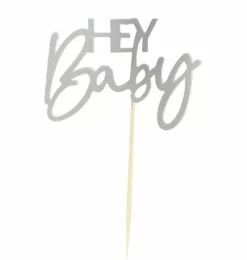 Cupcake Prikkers Hey Baby Botanical Baby Ginger Ray