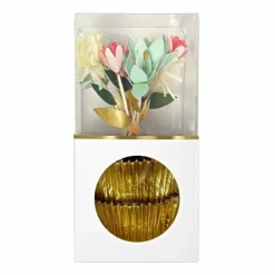 Cupcake Set Bloemen Meri Meri