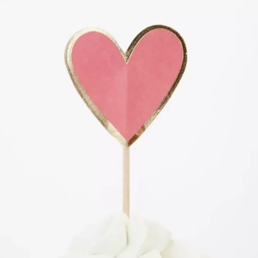 Cupcake Set Valentine Heart Meri Meri