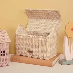 Draagbaar Poppenhuisje Casa Clutch Straw Olli Ella
