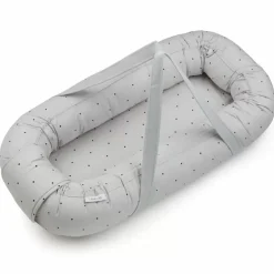 Gro Babylift Babynestje Classic Dot Dumbo Grey Liewood