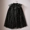 Halloween Heksencape Zwart/Goud Ginger Ray