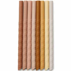 Herbruikbare Siliconen Rietjes Zoe Rose Multi (8St) Liewood