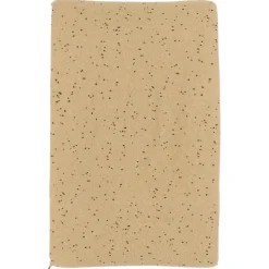 Hoes Voor Meyco Aankleedkussen In Toffee Kleur Met Mini Spot Patroon