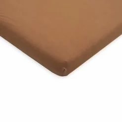 Hoeslaken Ledikant Jersey Caramel Jollein