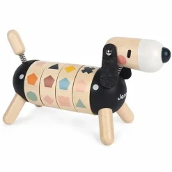 Houten Hond Met Vormen En Kleuren Sweet Cocoon Janod