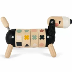Houten Hond Met Vormen En Kleuren Sweet Cocoon Janod