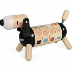 Houten Hond Met Vormen En Kleuren Sweet Cocoon Janod