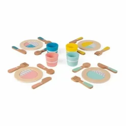 Houten Servies Janod