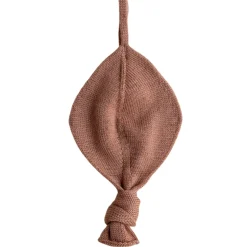 Hvid Speendoekje Titi Terracotta