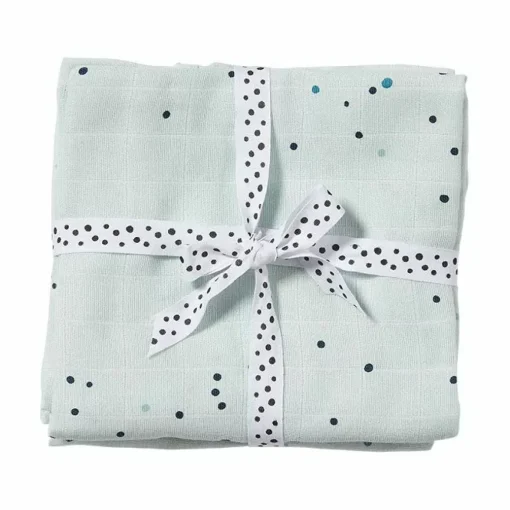 Hydrofiele Doeken Dreamy Dots Blauw (2St) Done By Deer
