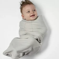 Inbakerdoek Swaddle Meyco Uni Grijs (0-3M) Meyco