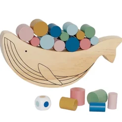 Jabadabado Houten Balansspel Walvis