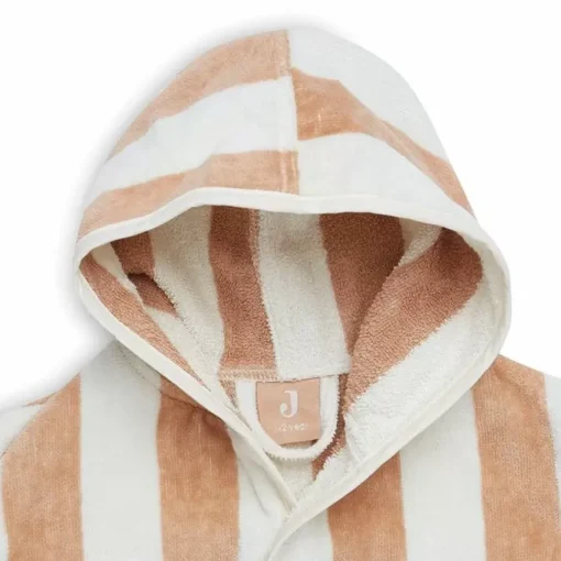 Jollein Badjas Stripe Terry Biscuit