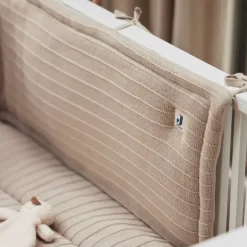 Jollein Bedbumper Pure Knit Nougat 180Cm