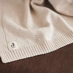 Jollein Ledikantdeken Grain Knit Oatmeal 100X150Cm