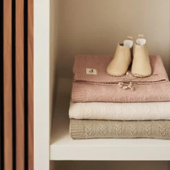 Jollein Ledikantdeken Grain Knit Oatmeal 100X150Cm